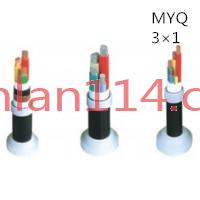供应翼航线缆MYQ 3*1煤矿用移动轻型橡套软电缆足方足米