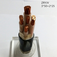 翼航线缆厂家直销  ZRYJV  0.6/1kV 3x50+2x25优质电缆阻燃...