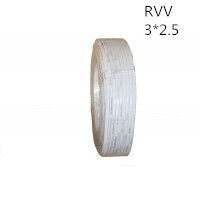 供应翼航电线 RVV 3*2.5  铜芯多股软护套线 足方足米 保质保量