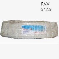 供应翼航电线 RVV5*2.5  铜芯多股软护套线 足方足米 保质保量 