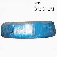 供应翼航线缆YZ 3*1.5+1*1.0 电缆中型橡套软电缆优质正品足方足米