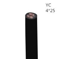 供应翼航线缆YC 4*25 优质正品铜芯重型通用橡套电缆足方足米