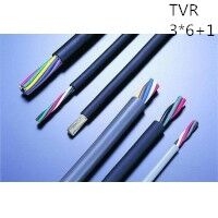 供应上海志惠TVR 3×6+1 铜芯优质天车电缆 足方足米