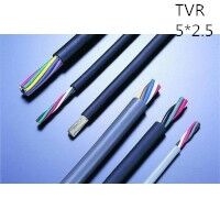 供应上海志惠TVR 5×2.5 铜芯优质天车电缆 足方足米