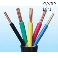 供应上海志惠KVVRP 16*1 多芯黑色屏蔽线 足方足米 保质保量