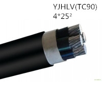 供应翼航YJHLV（TC90） 4*25 铝合金绝缘电力电缆 足方足米 保质保量