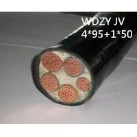 供应翼航WDZYJV 4*95+1*50 铜芯低烟无卤优质电力电缆 足方足米