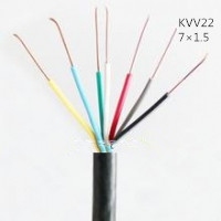 供应翼航KVV22 7*1.5 铜芯钢带铠装控制电缆 足方足米 保质保量