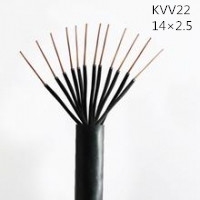 供应翼航KVV22 14*2.5 铜芯钢带铠装控制电缆 足方足米 保质保量
