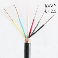 供应翼航KVVP 6*2.5 铜芯屏蔽控制电缆 足方足米 保质保量