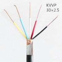 供应翼航KVVP 30*2.5 铜芯屏蔽控制电缆 足方足米 保质保量