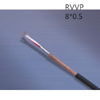 供应翼航线缆 RVVP8*0.5  铜芯屏蔽软护套线 足方足米 保质保量