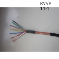 供应翼航线缆 RVVP10*1  铜芯屏蔽软护套线 足方足米 保质保量