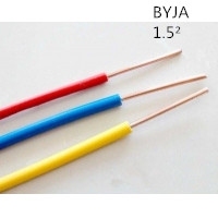 供应翼航线缆 BYJA1.5平方 铜芯电线 足方足米 保质保量 