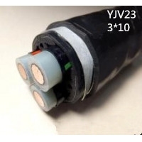 供应翼航线缆YJV23 3*10 铜芯钢带铠装优质电力电缆 足方足米 保质保量