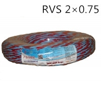 供应翼航线缆 RVS2*0.75 双绞线  足方足米 保质保量