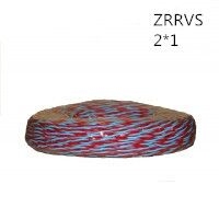 供应翼航线缆 ZRRVS2*1 阻燃双绞线  足方足米 保质保量