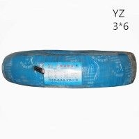 供应翼航线缆YZ 3*6 中型橡套电缆 足方足米