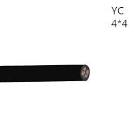 供应翼航线缆YC 4*4 国标铜芯重型通用橡套电缆 足方足米