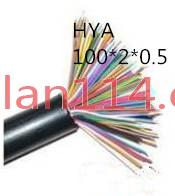 供应上海志惠HYA 100*2*0.5 铜芯钢带铠装聚乙烯护套通信电缆 足方足米