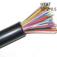 供应上海志惠HYAT 30*2*0.5 铜芯聚乙烯护套通信电缆 足方足米
