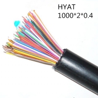 供应上海志惠HYAT 1000*2*0.4 铜芯聚乙烯护套通信电缆 足方足米