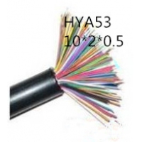 供应上海志惠HYA53 10*2*0.5铜芯聚乙烯护套通信电缆 足方足米